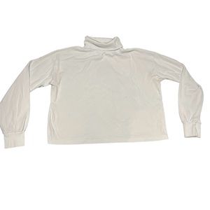 Brandy Melville White Turtleneck Top